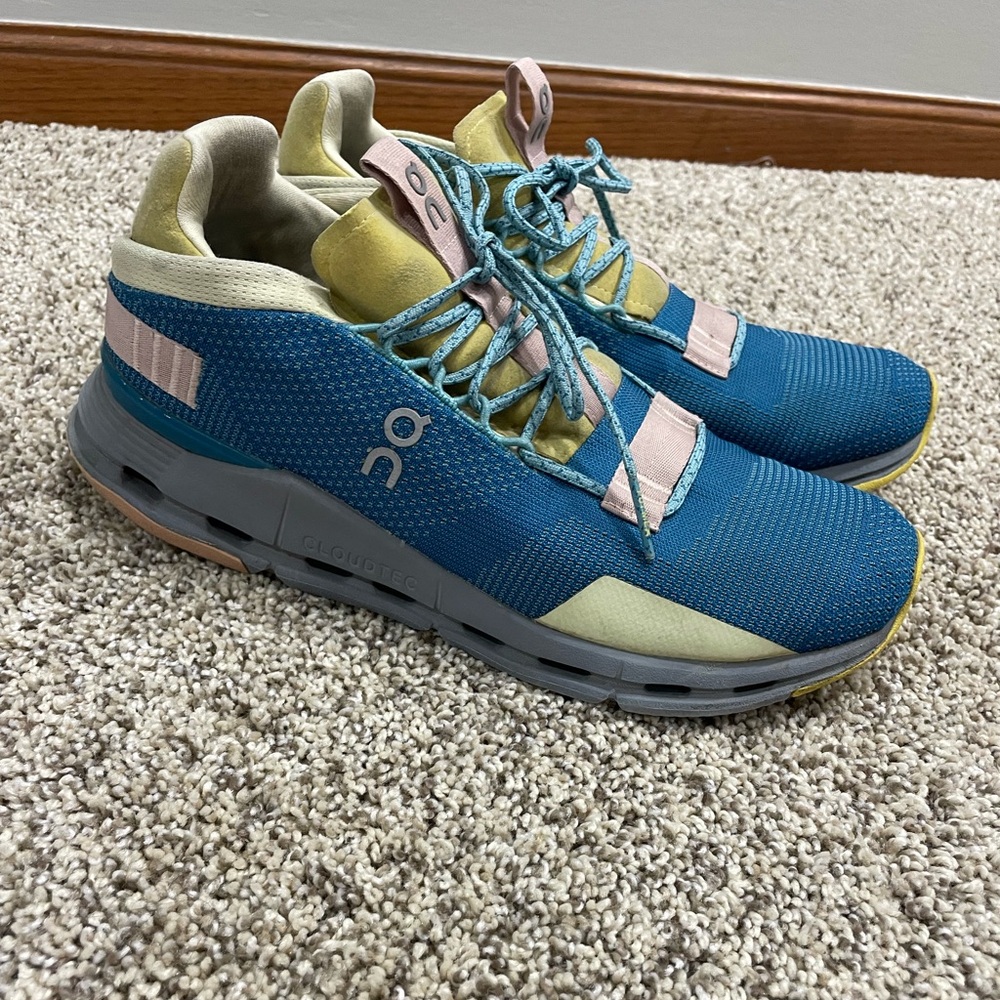 On Cloud Cloudnova Special Edition Lagoon Limelig… - image 1